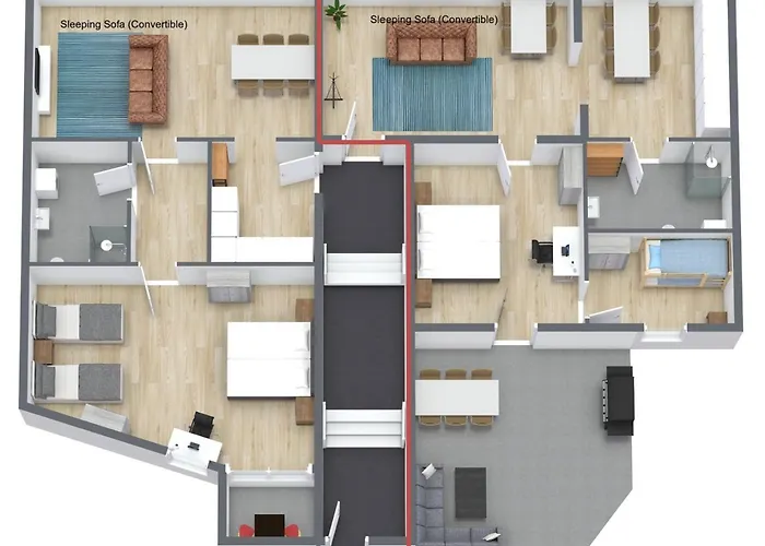 Homebase Am Schloss - Perfekt Fuer Gruppen - 4 - 1 Haus *